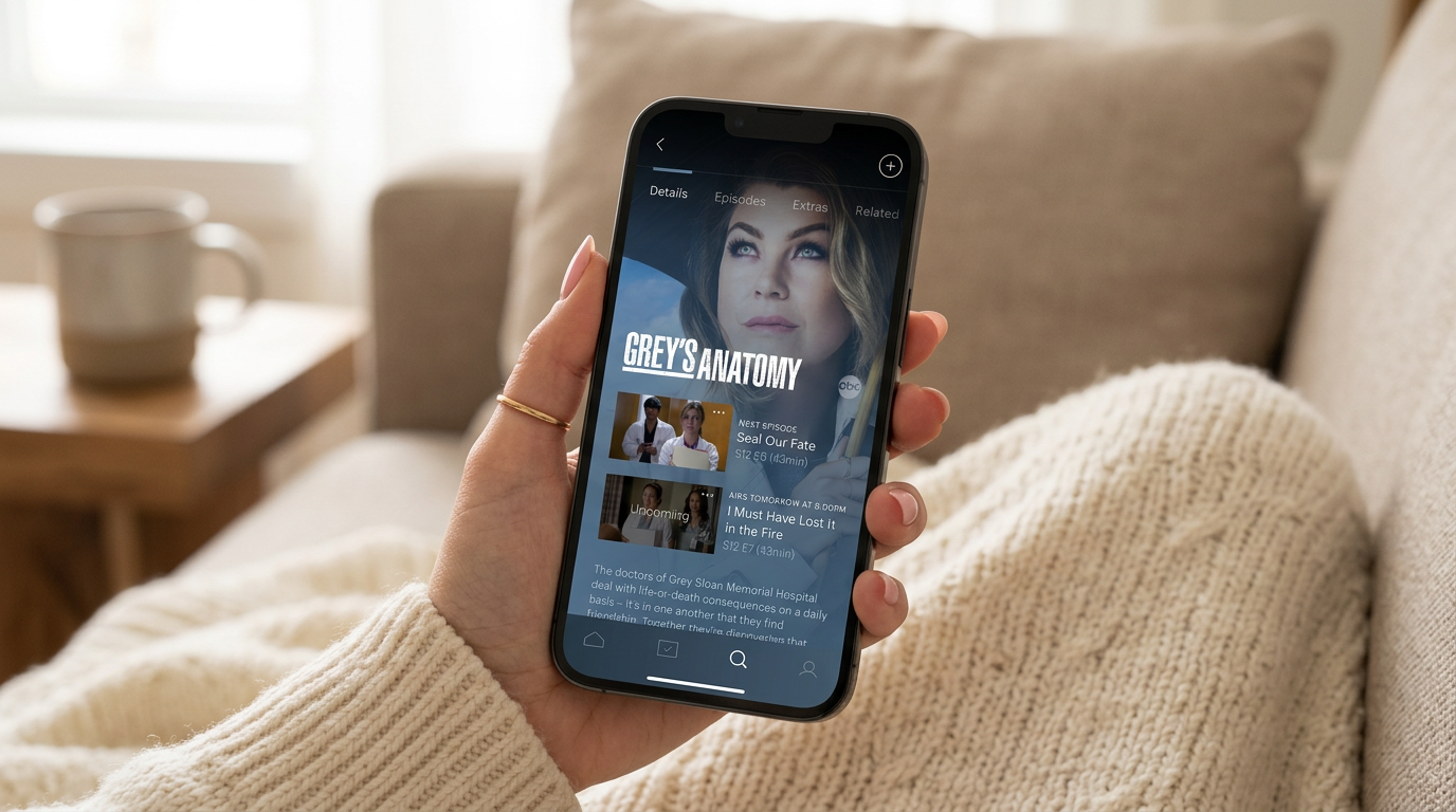 Hulu Live TV experience on mobile