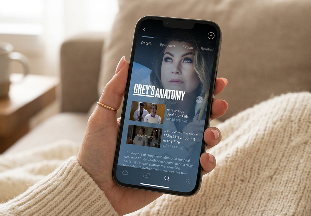 Hulu Live TV experience on mobile