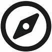 Compass icon