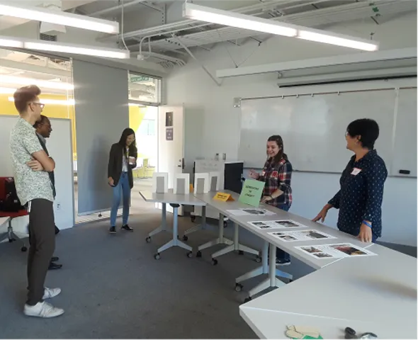 Guest design critique at SMC